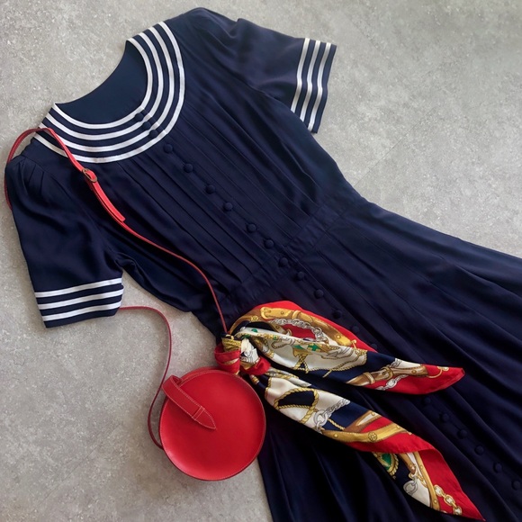 Plaza South Dresses & Skirts - Vintage Sailor Dress Plaza South Dresses & Skirts - Vintage Sailor Dress